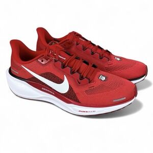 Nike Zoom Pegasus 41 Georgia FZ5115 600 Red White Black Mens Size 9.5